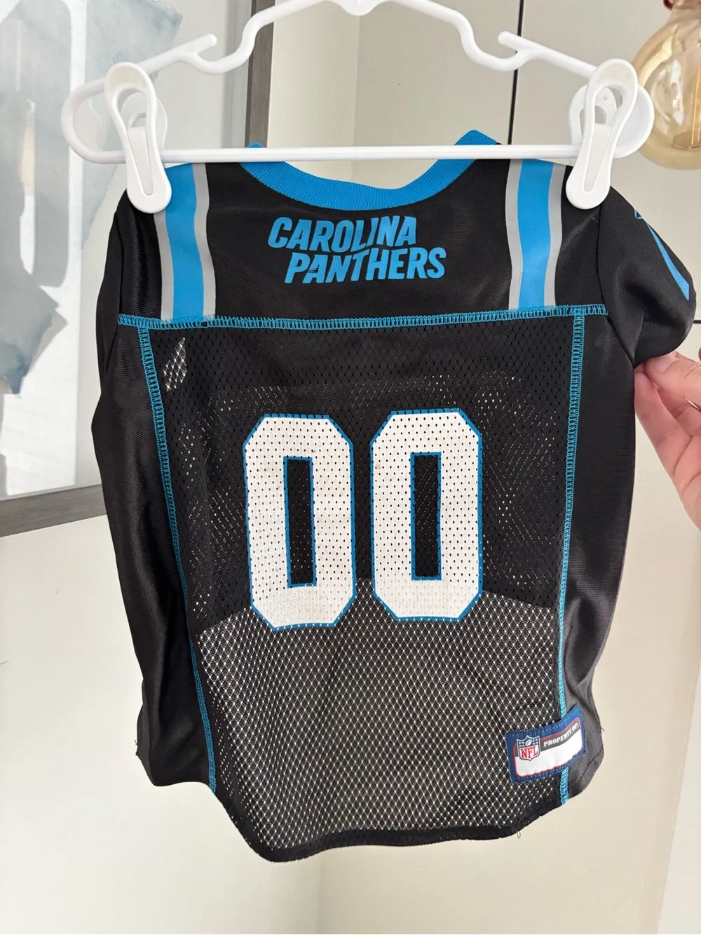 NFL Carolina Panthers Black & Blue Pet Jersey